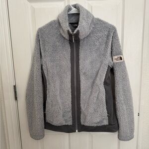 The North Face Women's Gray Teddy Jacket